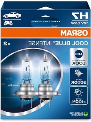 Cekar Store Osram H7 Cool Blue Intense Next Gen 5000K Beyaz Işık (Takım-2 Adet)          [enerji Sınıfı A]