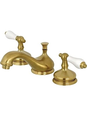 Daisy Home KS1167PL 20,32 cm Yaygın Banyo Bataryası, Fırçalanmış Pirinç