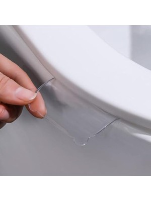Cekar Store 2 Adet Hijyenik Taşınabilir Yapışkanlı Tuvalet Oturağı Kaldırıcı, Klozet Kapak Kaldırma Pedi Tutamacı Tutucu