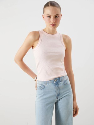 Lc Waikiki Yeni Sezon Bisiklet Yaka Taşlı Kadın Atlet