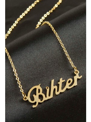 Zero Land Muratech Bihter Isimli Kolye -Sarı