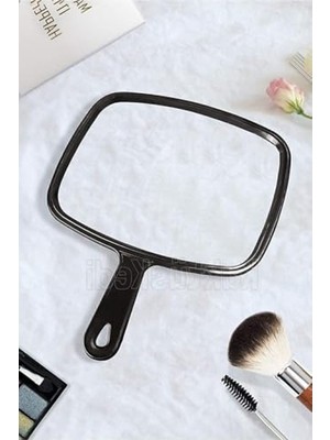 Cekar Store Pixy Kare Makyaj ve El Aynası Siyah 18 x 32, 7480000717354