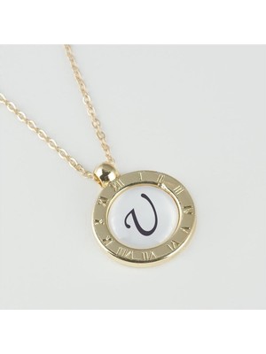 Zero Land Muratech Seri Sonu Harfli Kolye-U