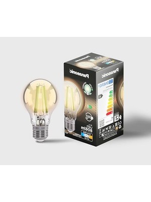 Cekar Store Filament Ampul E27 A Sınıfı Enerji 3.8W 806LM 2700K Clear          [enerji Sınıfı A]