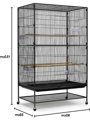 Cekar Store Ayaklı Kafes 90X58,4X152,4 Cm, 600-A45          [enerji Sınıfı A+]