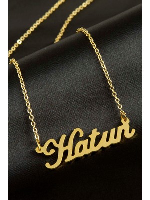 Zero Land Muratech Hatun Isimli Kolye -Sarı