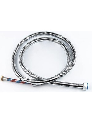 Cekar Store 150 cm Ekonomik Duş Spirali/patlamaya Dayanımlı Hortum, El Duşu, Başlık, Set, Takım ve Kamp Otdoor Sistemleri ile Uyumlu/örgülü Iç Epdm Borusu