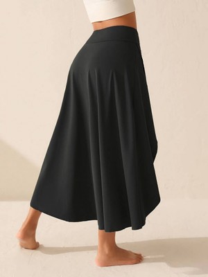 Modenya Kadın Cep Detay Taytlı Sandy Etek