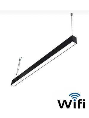 Maki Aydınlatma 200 cm Wi-Fi Linear Sarkıt Armatür Aydınlatma 84W