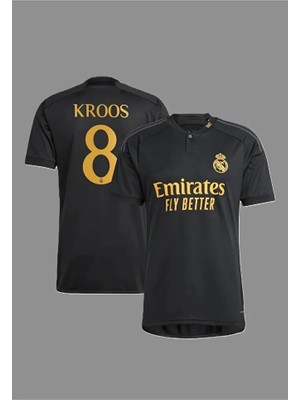 T'oni Kroos 2023-24 Sezonu R.madrid Alternatif Yetişkin Forması (Third)3