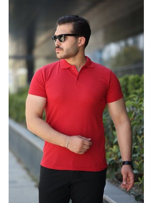 Modenya Erkek Kısa Kollu Yakalı Tişört