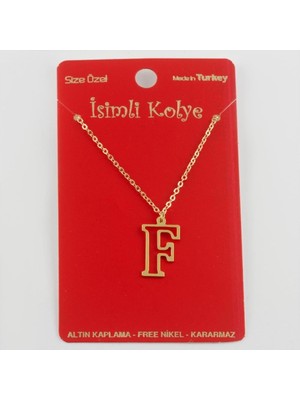 Zero Land Muratech Prinç Harfli Kolye-F