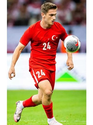 Türkiye Milli Takım Euro 2024 Semih Kılıçsoy Forması (Kırmızı)