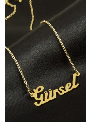 Zero Land Muratech Gürsel Isimli Kolye -Sarı