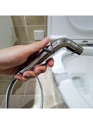 Cekar Store Fause Spiralli Taharetmatik Taharet El Duşu Debi Ayarlı KTS101