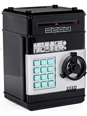 Cekar Store Şifreli Kasa Atm Elektronik Kumbara - Siyah