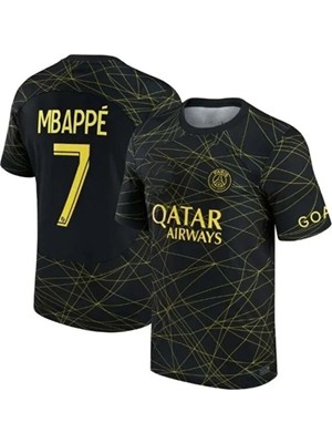 P.s.g 2023/24 Yeni Sezon Kylian Mbappe Örümcek Desenli Alternatif Forması