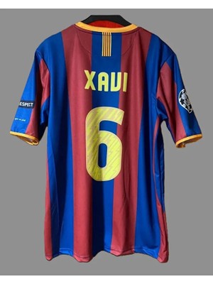 F.c B.a.r.c.e.l.o.n.a 2011 Şampiyonlar Ligi Finali Xavi Nostalji Yetişkin FORMASI66363222222