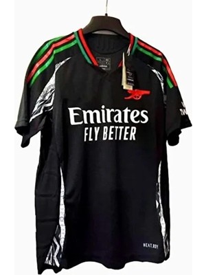 A.r.s.e.n.a.l 2024/25 Yeni Sezon Oleksandr Zinchenko Deplasman Forması (Black)