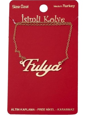 Zero Land Muratech Fulya Isimli Kolye -Sarı