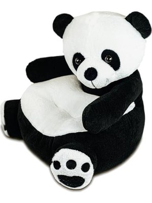 Cekar Store Pelüş Oturma Koltuğu,çocuk Koltuğu,bebek Oturağı,puf,pelüş Puf,bebek Pufu (Panda)