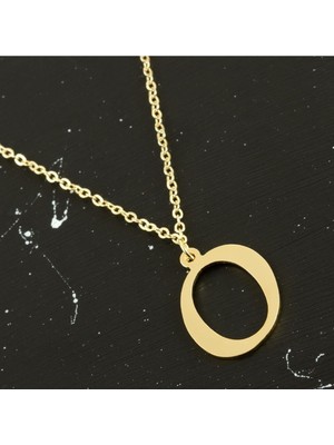 Zero Land Muratech Prinç Harfli Kolye-O