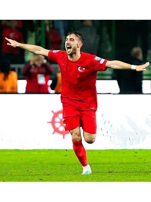 Türkiye Euro 2024 Yunus Akgün Yetişkin Forması (Red)