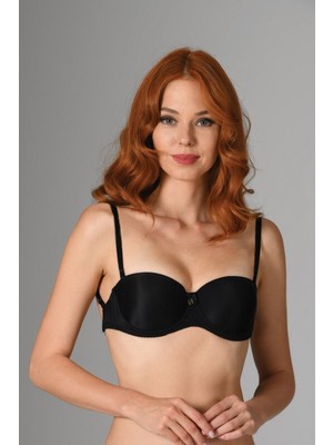 Nbb Yarım Destekli Sırtı Şeffaf Sütyen