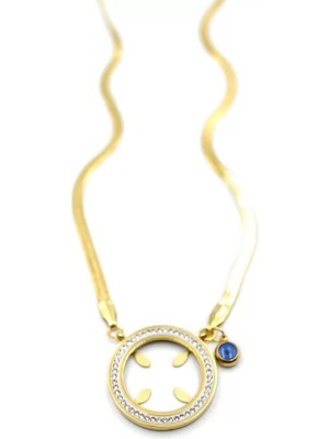 Die Grup Çeyreklik Kolye - Altın