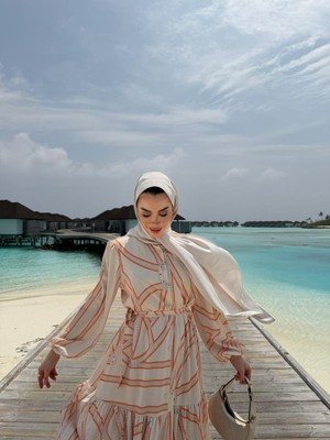 Merwish Kadın 1707 Bloom Serisi Elbise