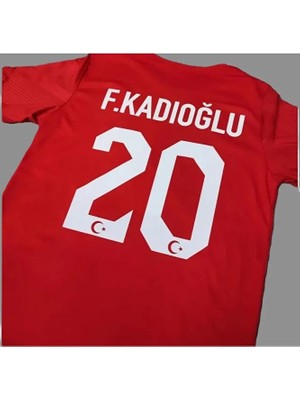Ferdi Kadıoğlu Türkiye Milli Takımı Deplasman Yetişkin Taraftar Forması