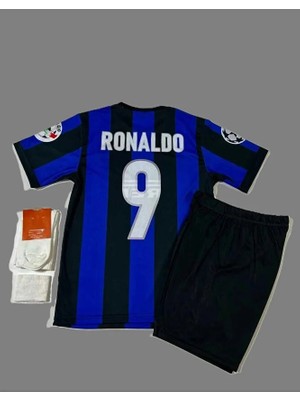 Ronaldo Nazario 98-99 Sezonu Inter Çocuk Forması 4'lü Set