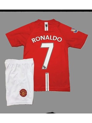 Cristiano Ronaldo 2008 Moskova Finali Manchester/united Çocuk Forması 4'lü SET747445