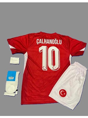Hakan Çalhanoğlu Türkiye Milli Takım Çocuk Forması 4'lü Set