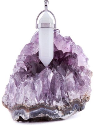 Zero Land Muratech Kuvars Point Kolye Ucu-Beyaz