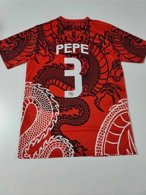 Real Madrid Yeni Sezon Pepe Ejderha Motifli Özel Konsept Forması