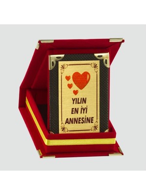 Zero Land Muratech Yılın En Iyi Annesine Plaketi-Kırmızı