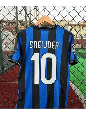 2010 Madrid Şampiyonlar Ligi Finali Wesley Sneijder Nostalji Forması