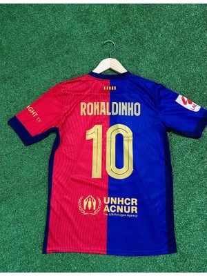 Barcelona Yeni Sezon Ronaldinho Yetişkin Forması (Iç Saha)
