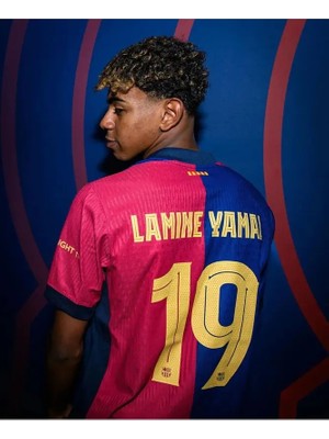 F.c B.a.r.c.e.l.o.n.a 2024/25 Yeni Sezon Lamine Yamal Iç Saha Forması