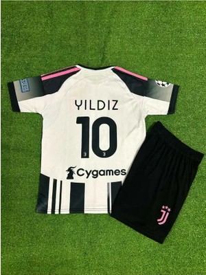 Juventus 2025-26 Yeni Sezon Kenan Yıldız Iç Saha Çocuk Forması (Yeni)