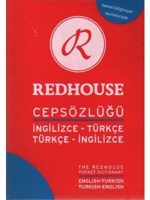 Siv Ticaret Redhouse Cep Sözlüğü Ingilizce Türkçe Türkçe Ingilizce (RS-004)