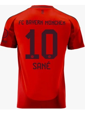 Bayern Münih 2024/25 Yeni Sezon Leroy Sane Iç Saha Forması (Red Kit)