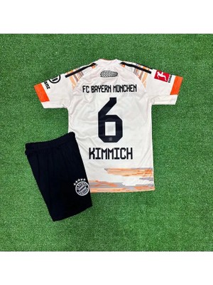 Bayern Münih 2025-26 Sezonu Joshua Kimmich Deplasman Çocuk Forması