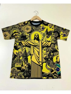 Brezilya Neymar Jr Özel Konsept Forması (Yellow)