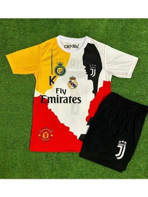 C. Ronaldo 7 Tüm Kulüpler Özel Tasarımmm Çocuk Forması Iı