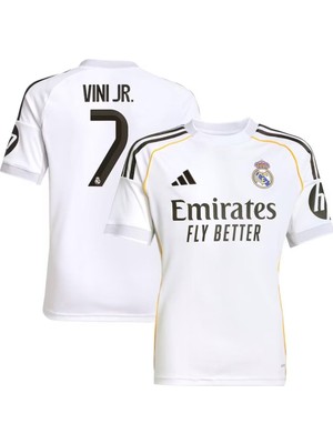 Real Madrid 2025/26 Yeni Sezon Vini Jr Iç Saha Forması