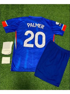 C.h.e.l.s.e.a 2024/25 Yeni Sezon Cole Palmer Iç Saha Çocuk Forması 4'lü Set