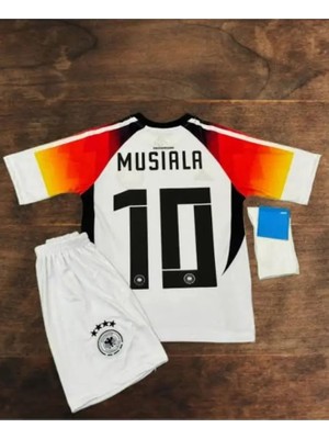 Almanya Euro 2024 Jamal Musiala Iç Saha Çocuk Forması 4'lü Set