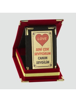 Zero Land Muratech Canım Sevgilim Plaketi-Kırmızı